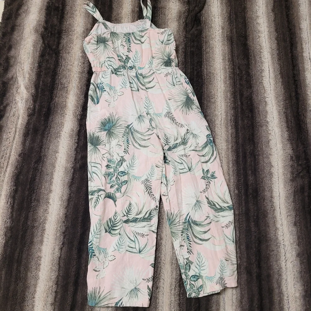 Old Navy linen jumpsuit size 14-16xxl